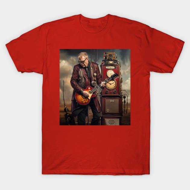 Alex Lifeson Rush Spirit of Radio T-Shirt by IconsPopArt